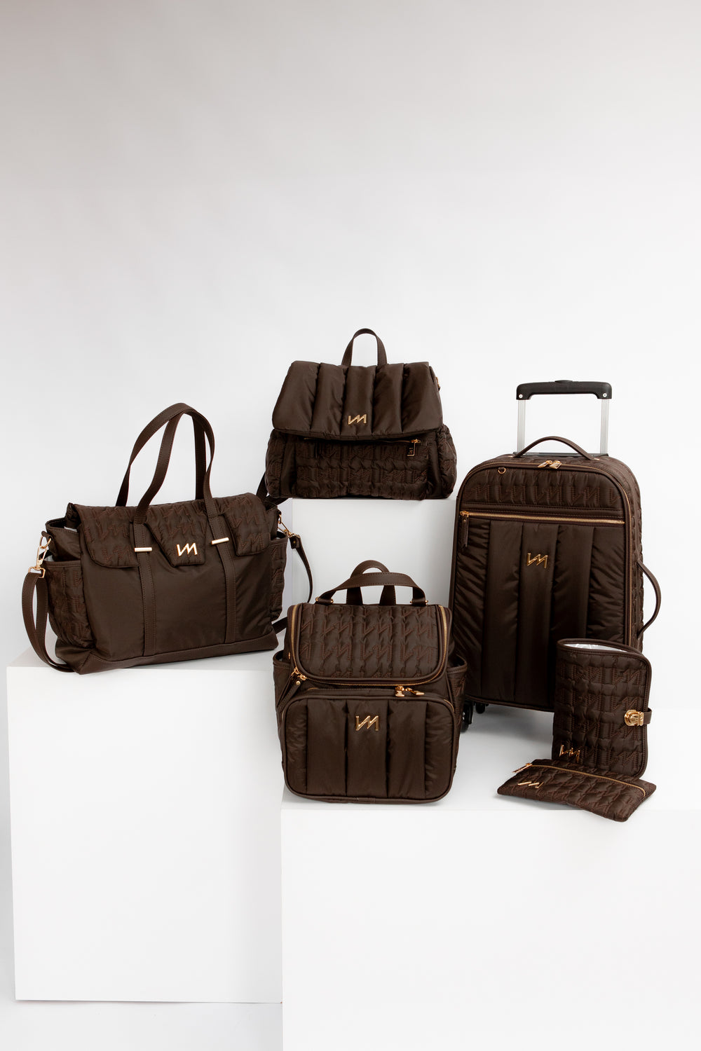 Kit maternidade Urban Chic Marrom