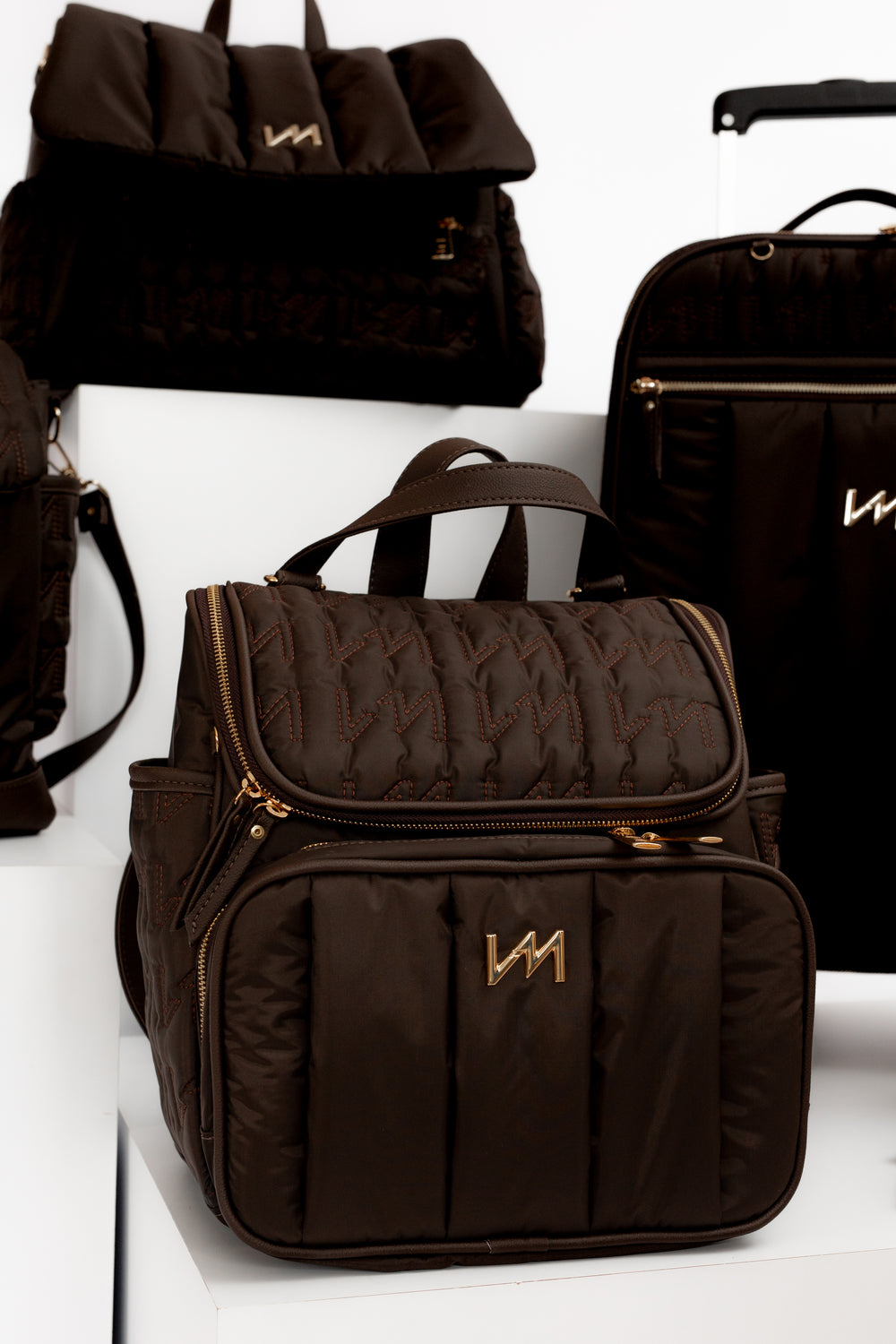 Kit maternidade Urban Chic Marrom
