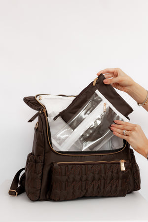 Kit maternidade Urban Chic Marrom