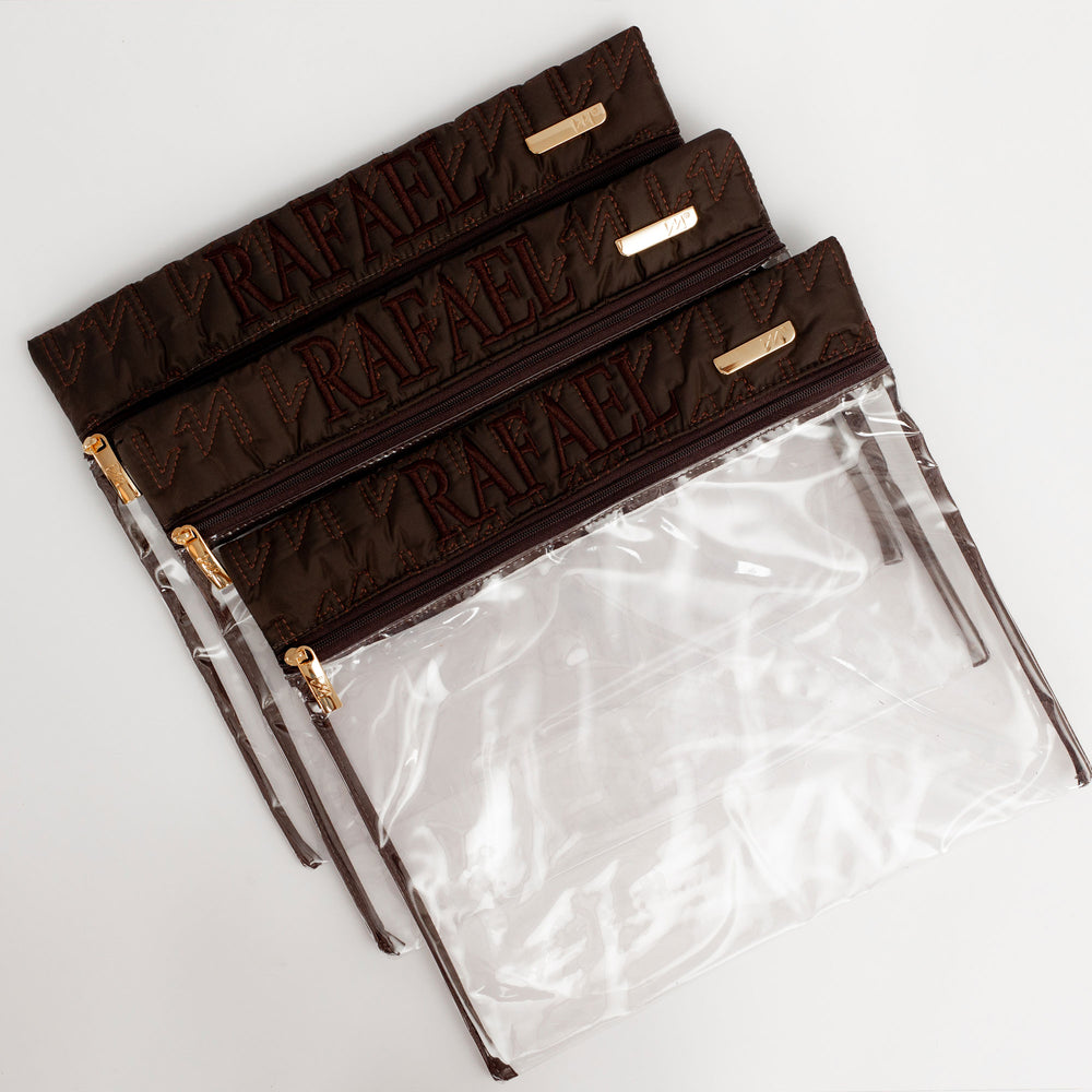 Kit de Saquinhos Organizadores Urban Chic Marrom