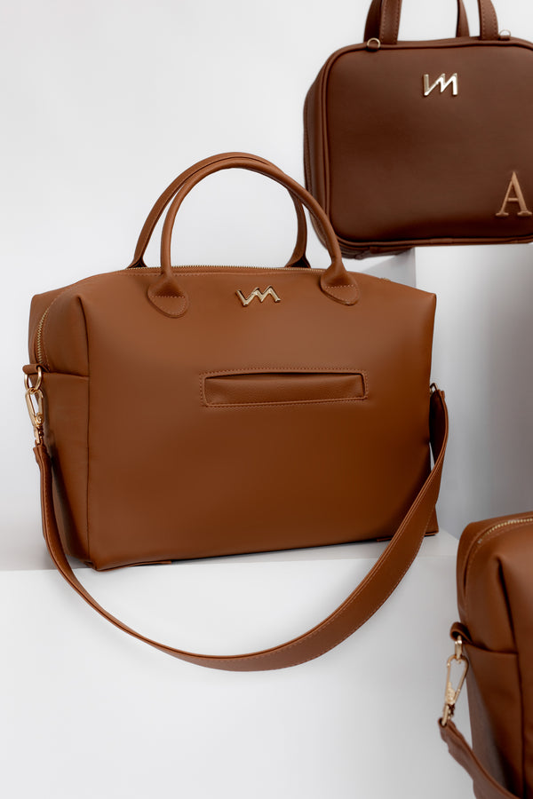 Bolsa Madison Ella Caramelo