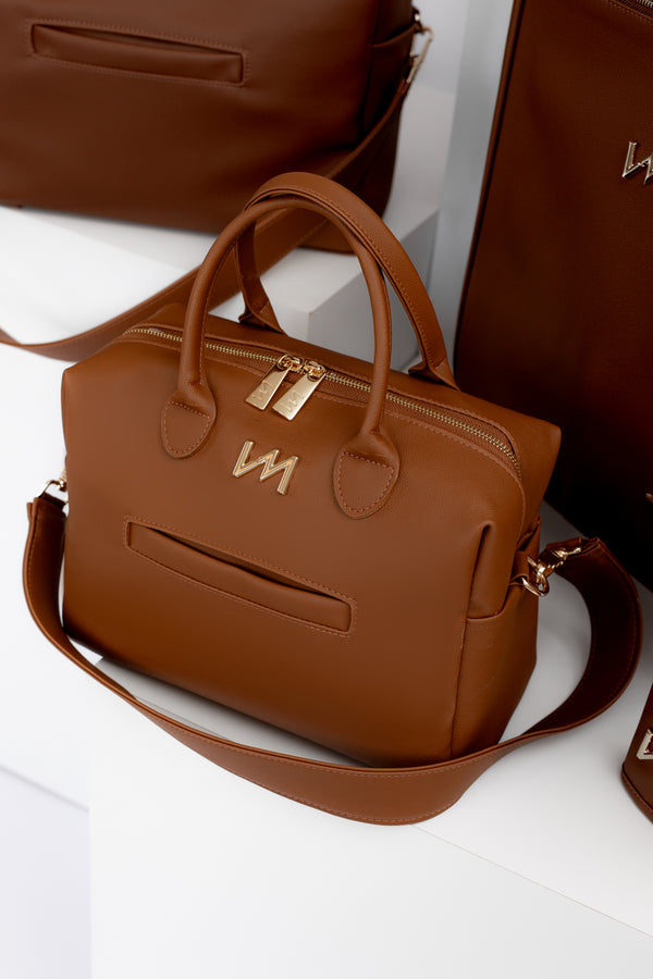Bolsa Madison Ella Caramelo