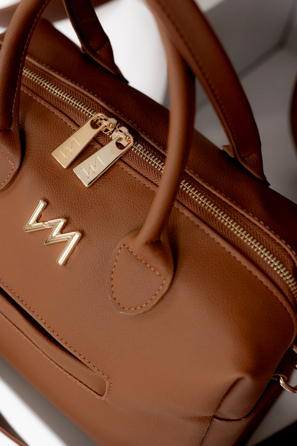 Bolsa Madison Ella Caramelo