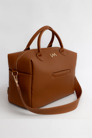 Kit Bolsas Maternidade Ella Caramelo