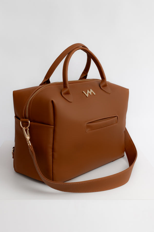 Kit Bolsas Maternidade Ella Caramelo