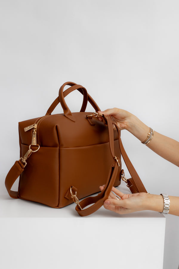 Bolsa Madison Ella Caramelo
