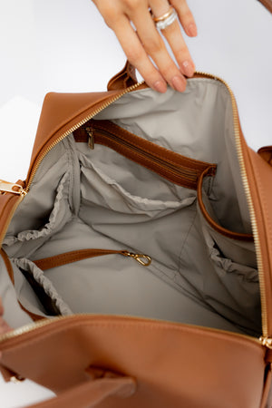 Bolsa Madison Ella Caramelo