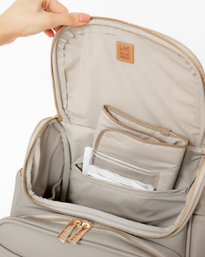 Mochila 2 em 1 Ella Cinza