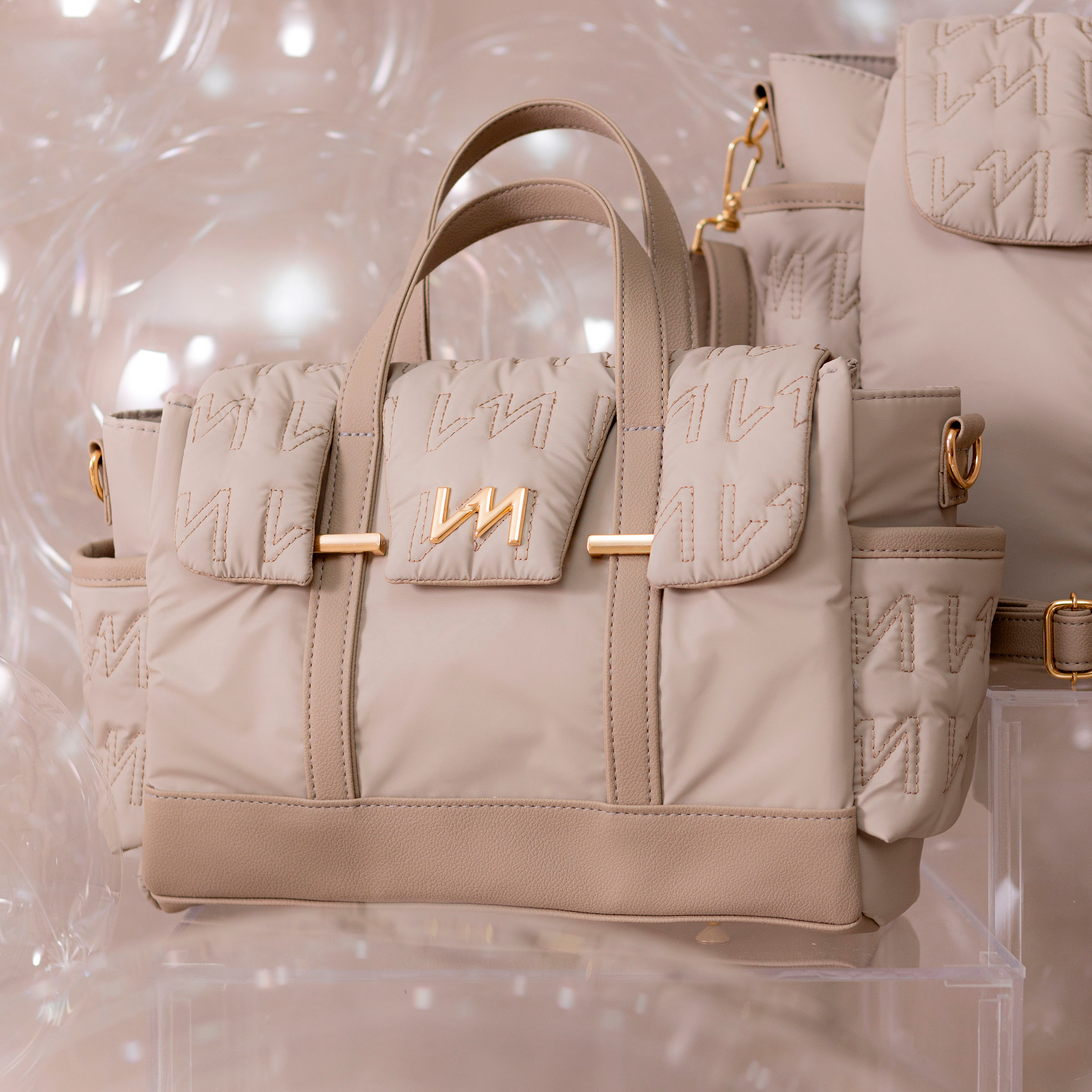Bolsa Cleo Mini Urban Chic Bege