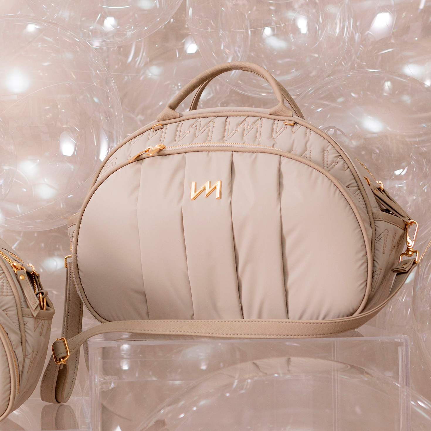 Bolsa Média Urban Chic Bege