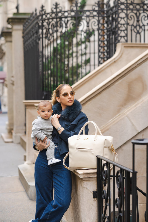 Bolsa Madison Ella Off White