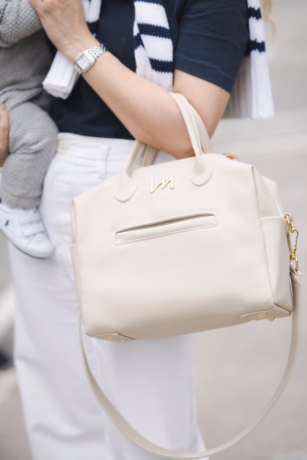 Bolsa Maternidade Madison Mini Off White