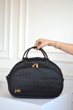 Bolsa Média origem preta sem bordado OUTLET