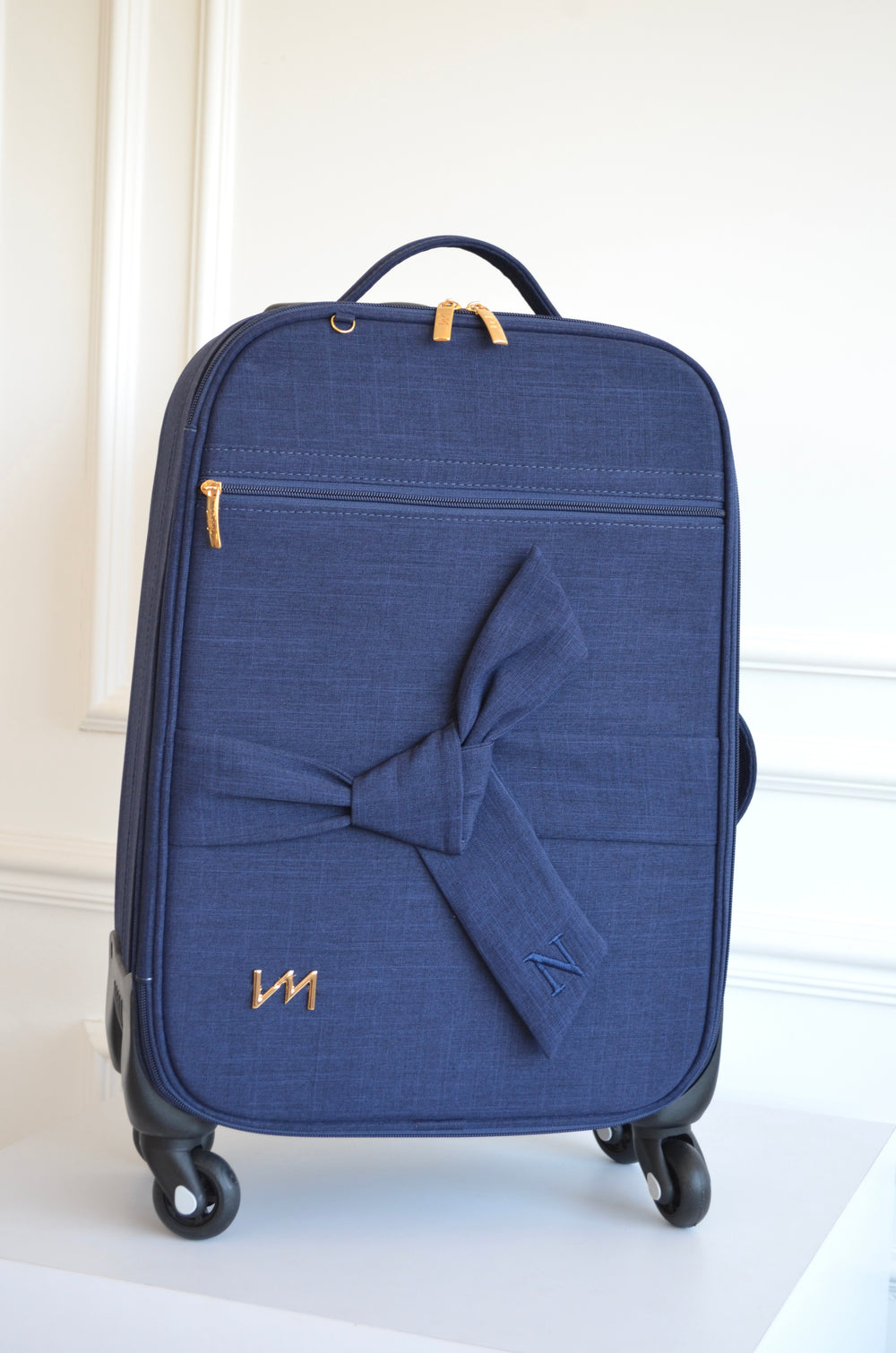 Mala de Rodinhas NÓS Marinho com inicial N OUTLET