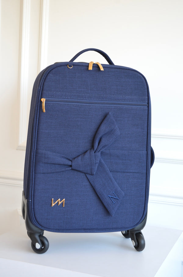 Mala de Rodinhas NÓS Marinho com inicial N OUTLET