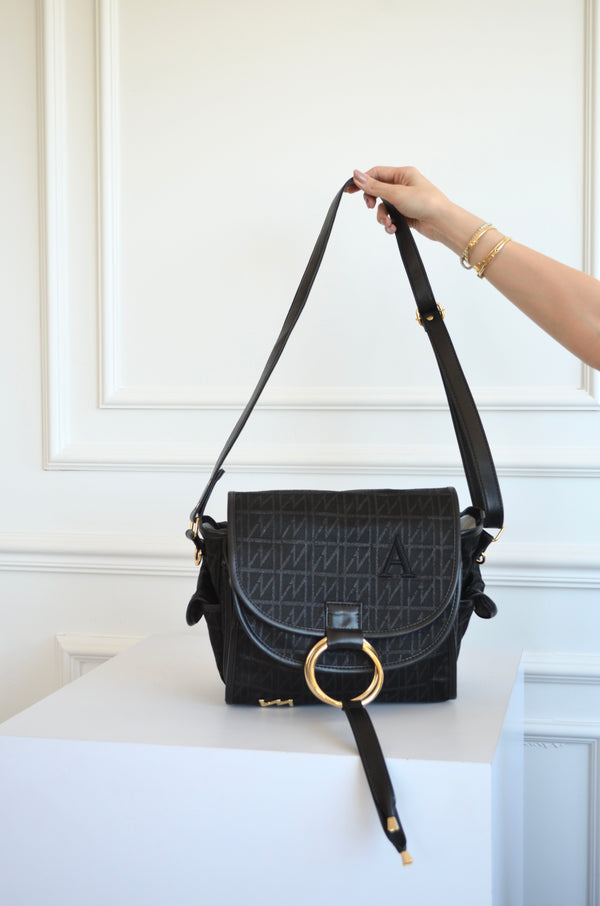 Bolsa Louise Mini Origem Preta inicial A OUTLET