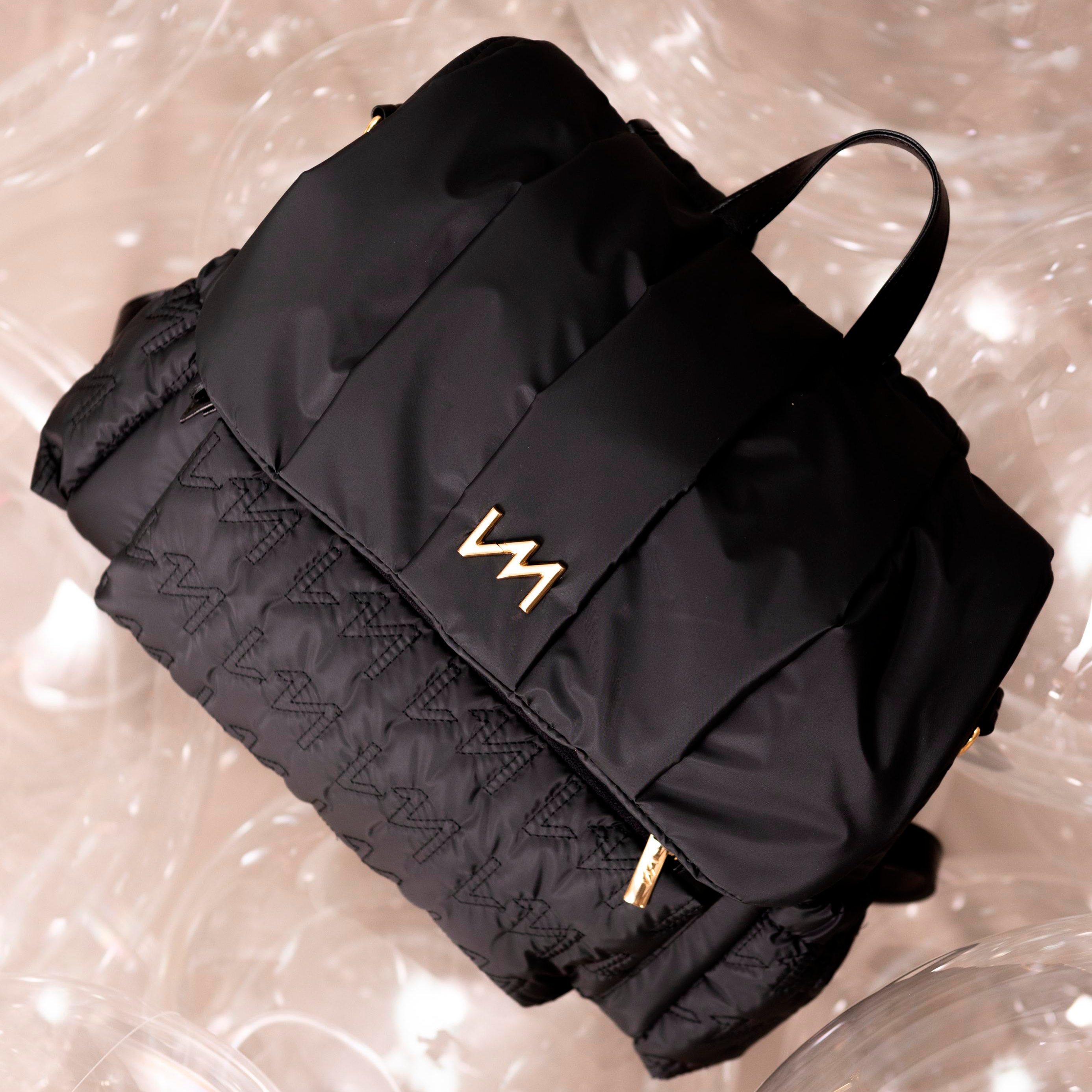 Mochila Mummy Urban Chic Preto