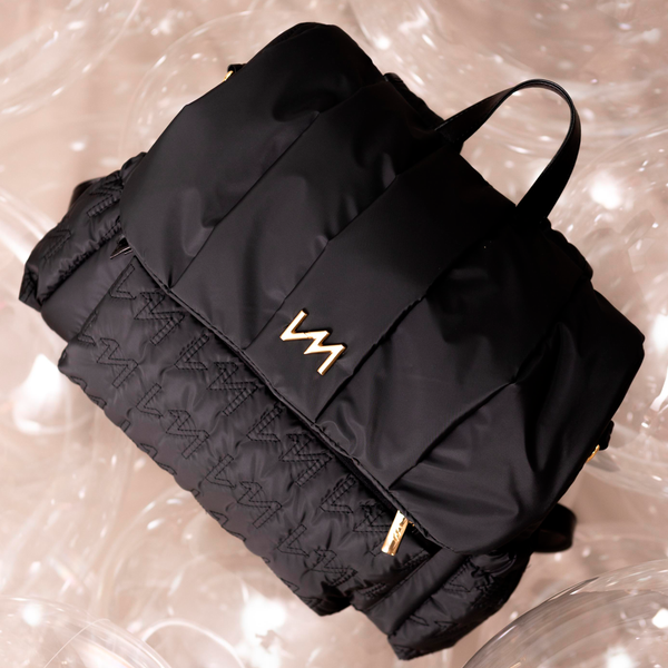 Mochila Mummy Urban Chic Preto