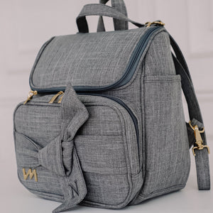 Mochila 2 em 1 Nós Cinza
