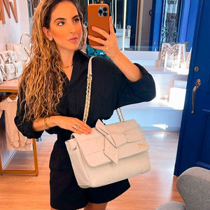 Bolsa Kate Nós Bege
