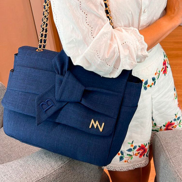 Bolsa Kate Nós Marinho