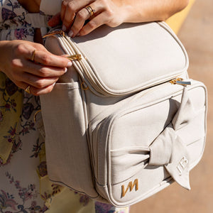 Mochila 2 em 1 Nós Bege