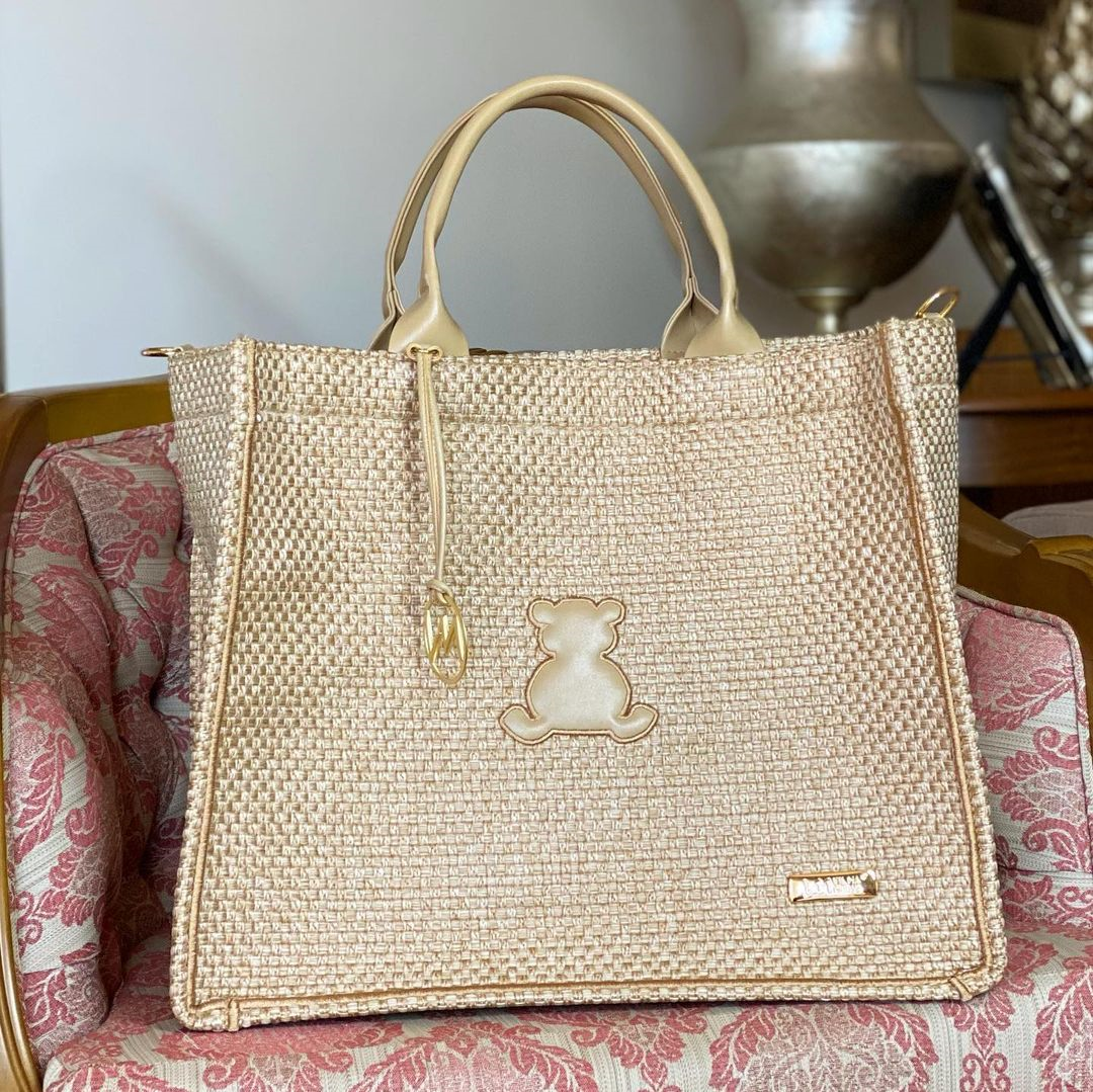 Bolsa Liz Tressê Palha