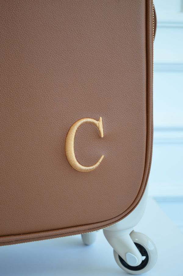 Mala de Rodinhas Ella Caramelo inicial C OUTLET