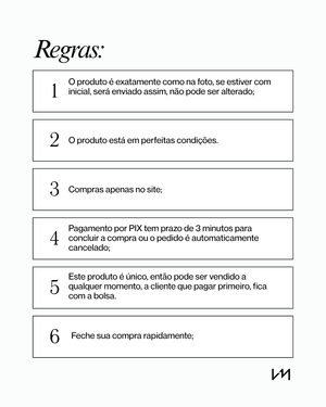 Bolsa Liz LE PETIT BEGE COM Bege Bordado inicial A OUTLET