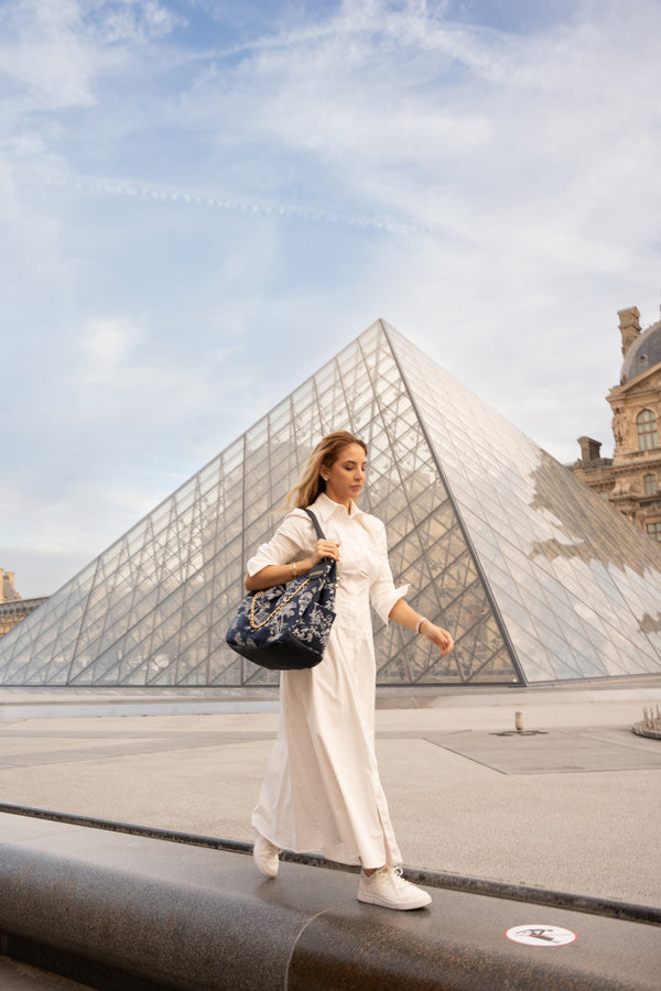 Bolsa Madeleine Le Petit Marinho