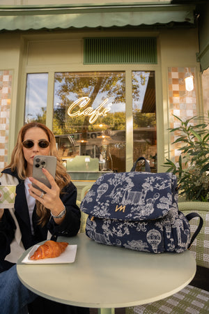 Mochila Mummy Le Petit Marinho