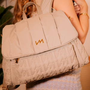 Mochila Mummy Urban Chic Bege