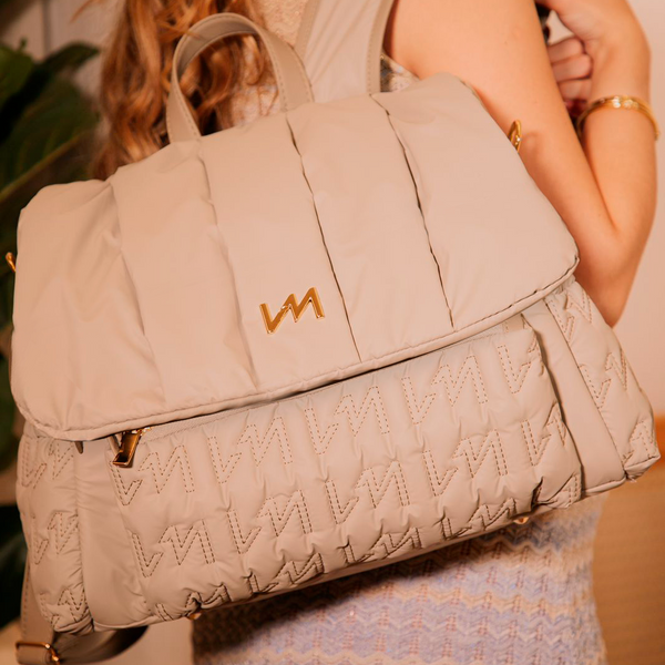 Mochila Mummy Urban Chic Bege