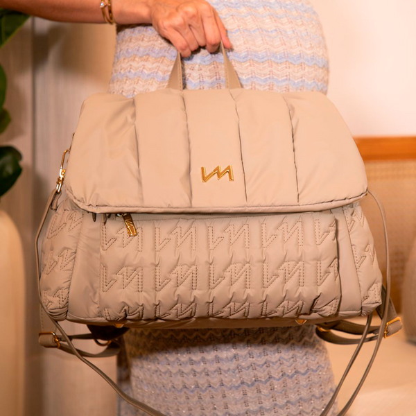 Mochila Mummy Urban Chic Bege