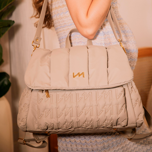 Mochila Mummy Urban Chic Bege
