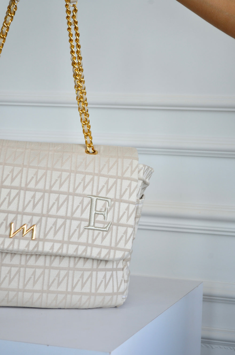 Bolsa Kate Origem Bege inicial E OUTLET