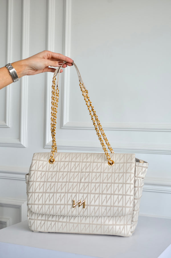 Bolsa Kate Origem Bege sem bordado OUTLET