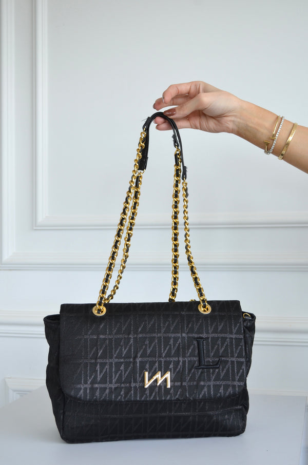 Bolsa Kate Origem Preta inicial L OUTLET