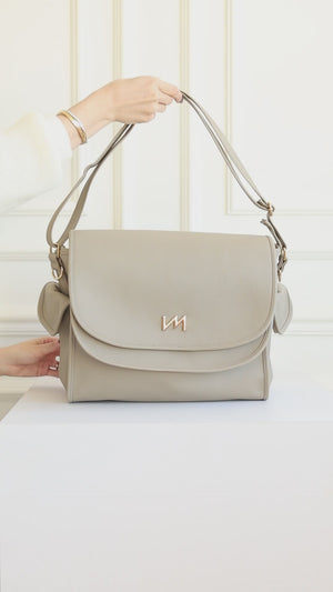 Bolsa Cloé Ella Cinza