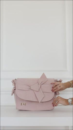 Bolsa Louise Nós Rosé - Pronta Entrega