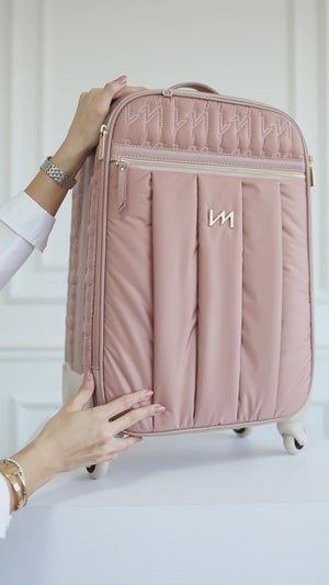 Mala de Rodinhas Urban Chic Rosé