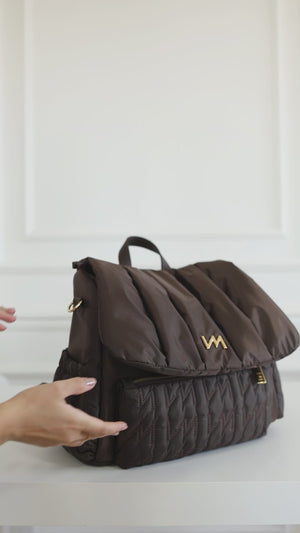 Mochila Mummy Urban Chic Marrom