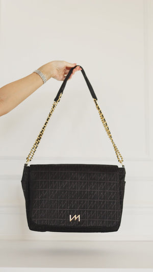 Bolsa maternidade Kate Origem Preto