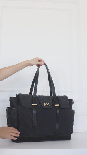 Bolsa Maternidade Cleo Urban Chic Preto