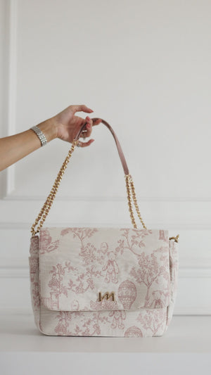 Bolsa maternidade Kate Le Petit Rosé
